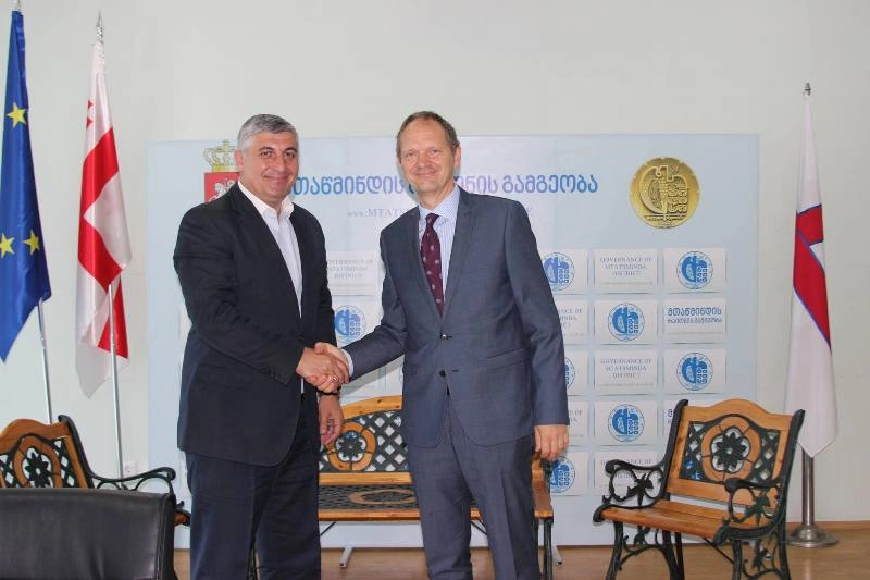  მთაწმინდის რაიონის გამგებელმა ლიტვის ელჩს უმასპინძლა