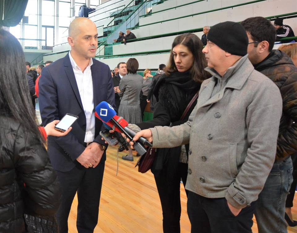  ბათუმის სასპორტო სკოლაში საჯარო შეხვედრა გაიმართა