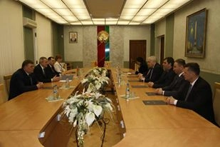 გიორგი მღებრიშვილი ბელარუს კოლეგას შეხვდა
