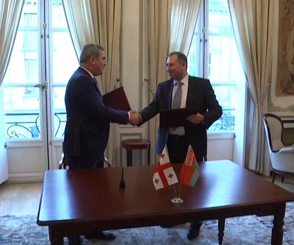 გიგლა აგულაშვილი ბელარუს  კოლეგას შეხვდა