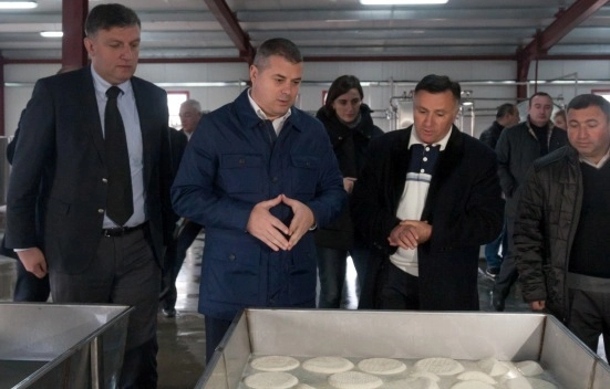 წალკაში რძის გადამამუშვებელი ახალი საწარმო გაიხსნა