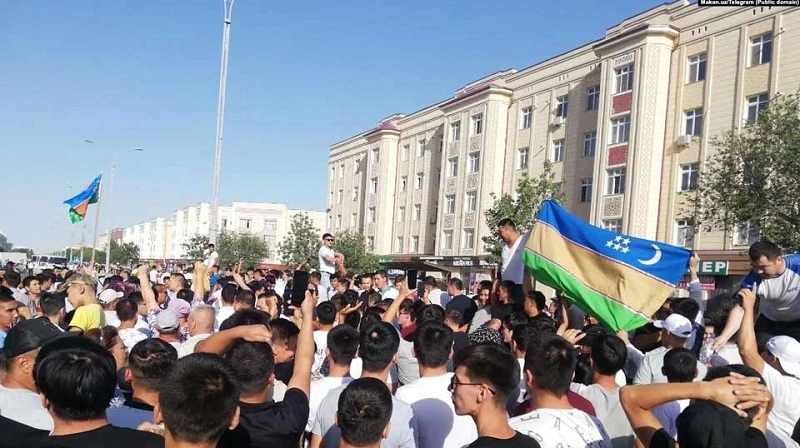 ყარაყალპაკეთში გამართულ აქციებზე 18 ადამიანი დაიღუპა