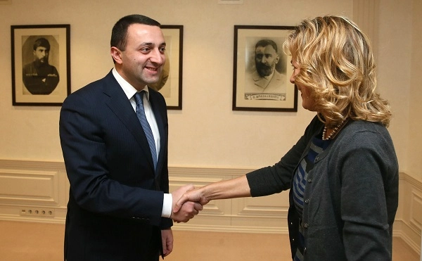 ირაკლი ღარიბაშვილი IRI-ის  საქართველოს მისიის დირექტორს შეხვდა
