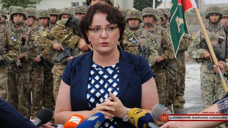 „დღეს, პირველად აქ დგას ნატოს ქართული ასეული" - თინათინ ხიდაშელი 