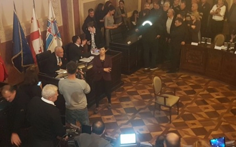 საკრებულომ პუშკინის სკვერის მიმდებარე ტერიტორიის გასხვისების გადაწყვეტილება მიიღო