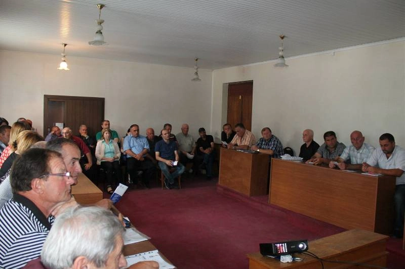 ხაშურში პროგრამის „მიკრო გრანტები მთის განვითარებისთვის" პრეზენტაცია გაიმართა