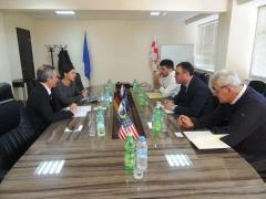 გიორგი შუხოშვილი იტალიის საელჩოს წარმომადგენლებს შეხვდა  