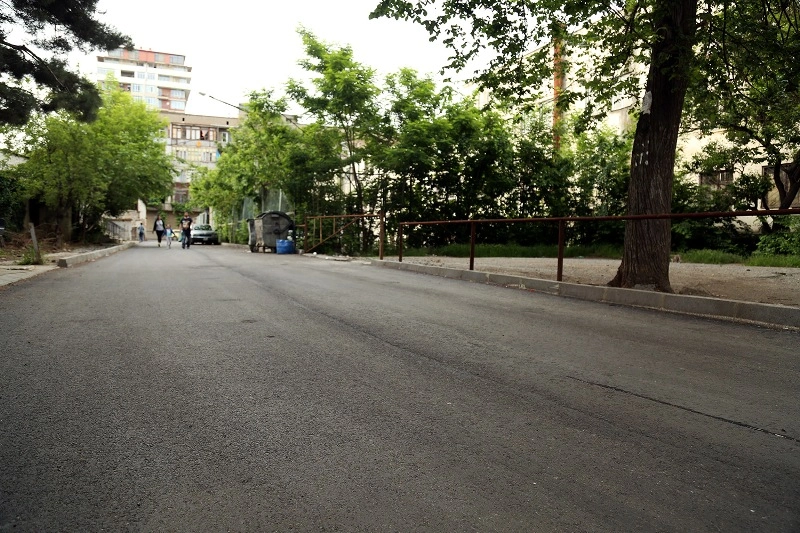 ვაკის რაიონში ინფრასტრუქტურული სამუშაოები მიმდინარეობს