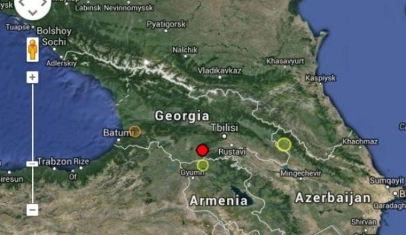 საქართველოში მიწისძვრა მოხდა