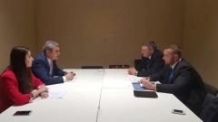 გიგლა აგულაშვილი პარიზში შეხვედრებს განაგრძობს