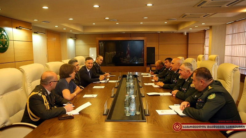  საქართველოს ერთ დღიანი ვიზიტით თურქეთის რესპუბლიკის სახმელეთო ჯარების სარდალი სტუმრობს