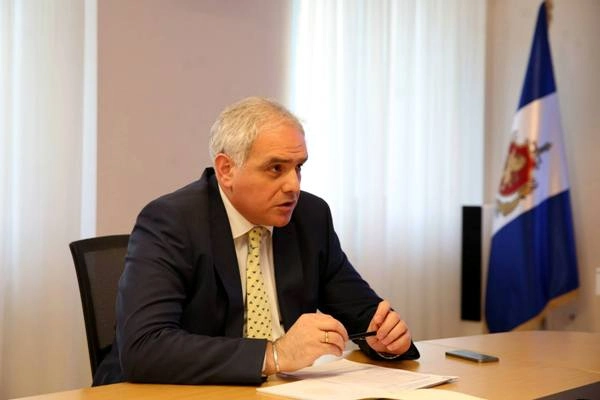 გიორგი მღებრიშვილი საქართველოში საფრანგეთის ელჩს შეხვდა