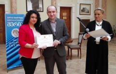 თბილისის მერიის ორგანიზებით სასტუმროების თანამშრომლებმა გადამზადების კურსი გაიარეს