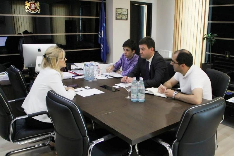 გიორგი კობერიძე ევროსაბჭოს განვითარების ბანკის წარმომადგენლს შეხვდა