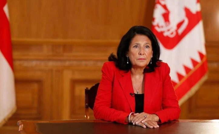  სალომე ზურაბიშვილი აფხაზი ხელოვანების "ოქროს ფონდის" დაწვას გამოემხაურა