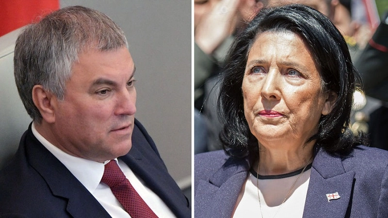 სალომე ზურაბიშვილმა ბოდიში უნდა მოიხადოს რუსეთის აგრესორად მოხსენიების გამო - რუსი დეპუტატი