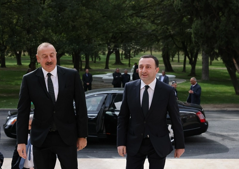 ბედნიერი ვარ, რომ თქვენს ლამაზ ქვეყანაში ჩამოვედი. ქარი მაგონებს ბაქოს. ამით დასტურდება, რომ ქარიც გვესალმება და სახლში ვგრძნობ თავს - ილჰამ ალიევი 