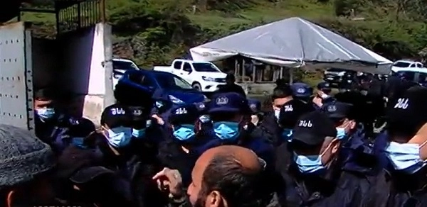 რიონის ხეობაში წყლის ჭავლის მანქანები და სპეცრაზმია მობილიზებული