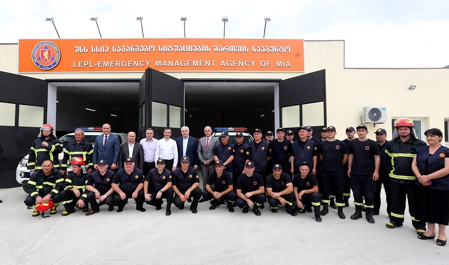 ამბროლაურში საგანგებო სიტუაციების მართვის სააგენტოს განახლებული შენობა გაიხსნა