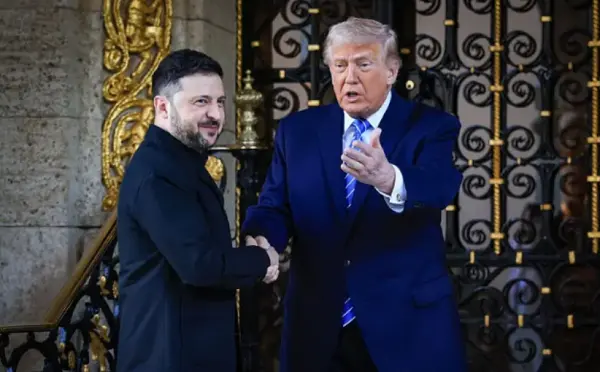 ვოლოდიმირ ზელენსკი საკმაოდ კარგად უმკლავდება, ყოველ შემთხვევაში, პოზიციებს ინარჩუნებს, უნდა ვაღიაროთ, რომ ის მამაცია - დონალდ ტრამპი