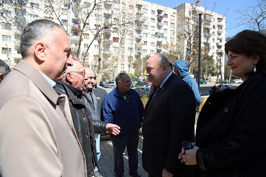 მუხიანში ინფრასტრუქტურული პროექტების განხორციელება მიმდინარეობს