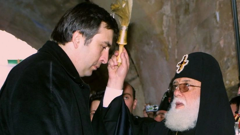 გისურვებთ ღვთის შეწევნას თქვენს სულიერ ძალთა განსამტკიცებლად და ჭეშმარიტი სხვა რეალობის შესაცნობად - პატრიარქი სააკაშვილს