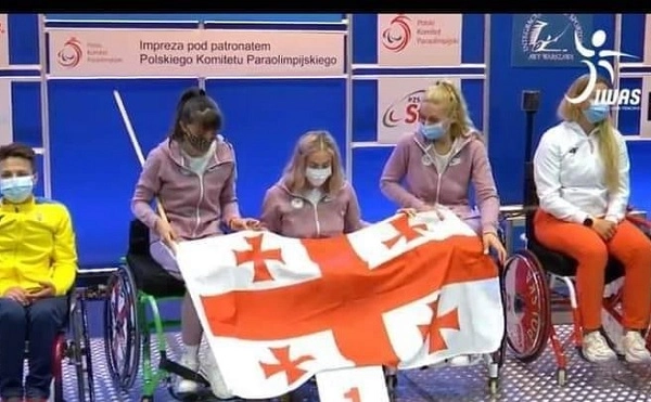 საქართველოს ეტლით მოფარიკავეთა ნაკრები მსოფლიოს ჩემპიონი გახდა