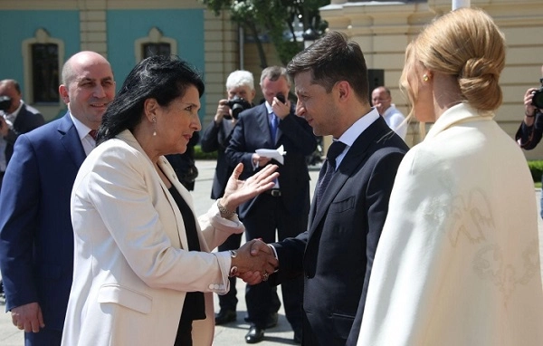 სალომე ზურაბიშვილი ვოლოდიმირ ზელენსკის შეხვდება