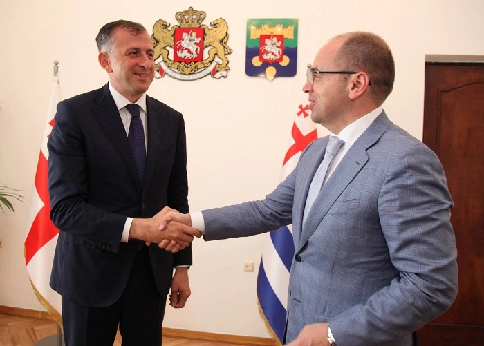  ზურაბ პატარაძე ოდესის საოლქო სახელმწიფო ადმინისტრაციის თავმჯდომარეს შეხვდა