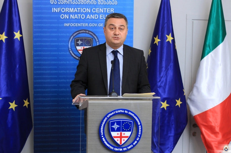 ვიქტორ დოლიძემ კონფერენცია „ევროკავშირი 60 - ევროკავშირის წარსული, აწმყო და მომავალი“ გახსნა