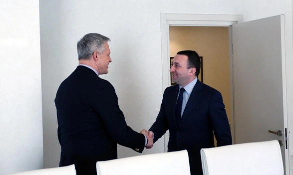 ირაკლი ღარიბაშვილი "რაგბი ევროპის" პრეზიდენტს შეხვდა