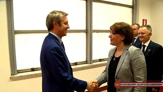 თავდაცვის მინისტრი ოფიციალური ვიზიტით იტალიაში იმყოფება