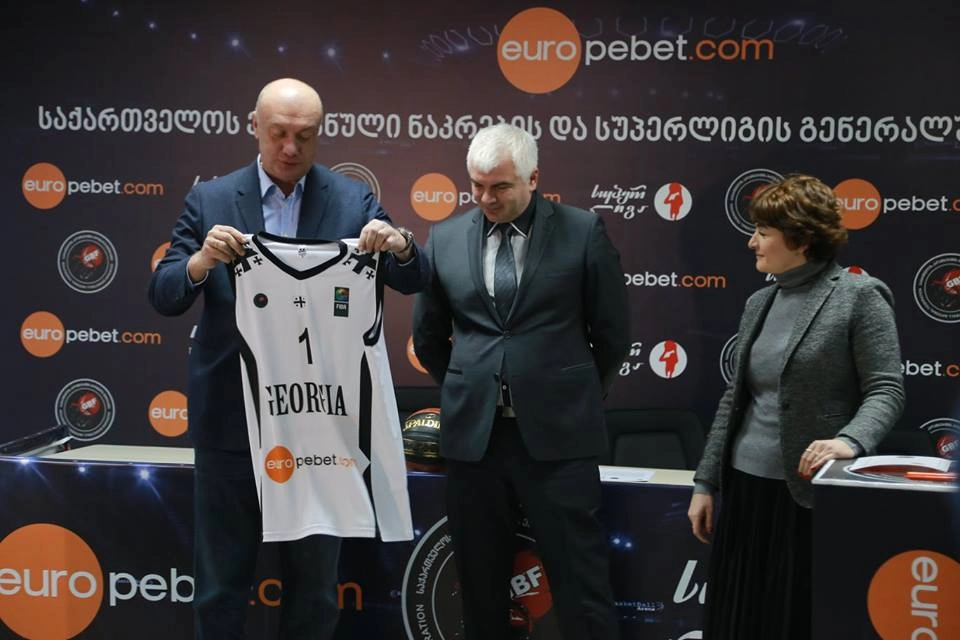საქართველოს საკალათბურთო ნაკრების გენერალური პარტნიორი „ევროპაბეთი” გახდა