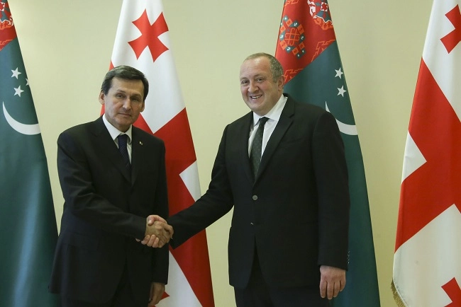  გიორგი მარგველაშვილმა თურქმენეთის საგარეო საქმეთა მინისტრი მიიღო