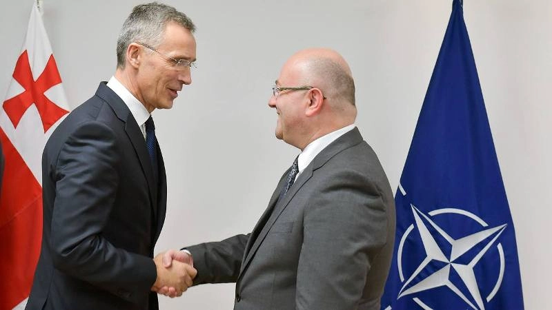 საქართველოს თავდაცვის მინისტრი ნატოს გენერალურ მდივანს შეხვდა