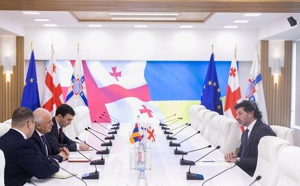 კახა კალაძე საქართველოში სომხეთის რესპუბლიკისა და არაბთა გაერთიანებული საამიროების ელჩებს შეხვდა