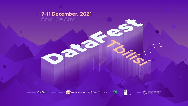  საქართველოს ბანკის მხარდაჭერით DataFest Tbilisi 2021 ბრუნდება 