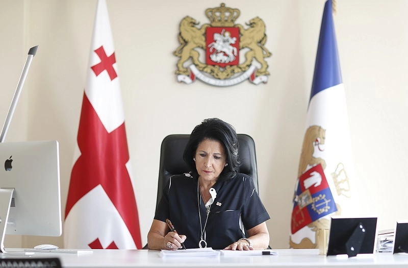 სალომე ზურაბიშვილის საქმიანობას დადებითად 12% აფასებს, ცუდად კი 40% - NDI