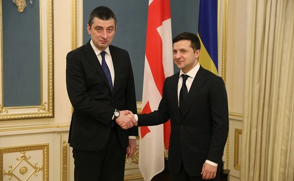 გახარიამ და ზელენსკიმ საქართველოსა და უკრაინის მაღალი დონის სტრატეგიული საბჭოს შექმნის შეთანხმებას მოაწერეს ხელი