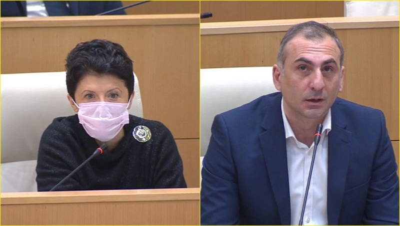 თეა წულუკიანმა ალეკო ელისშვილს ნიკა გვარამიას მობილურის ნომერი "ჩააწერინა"