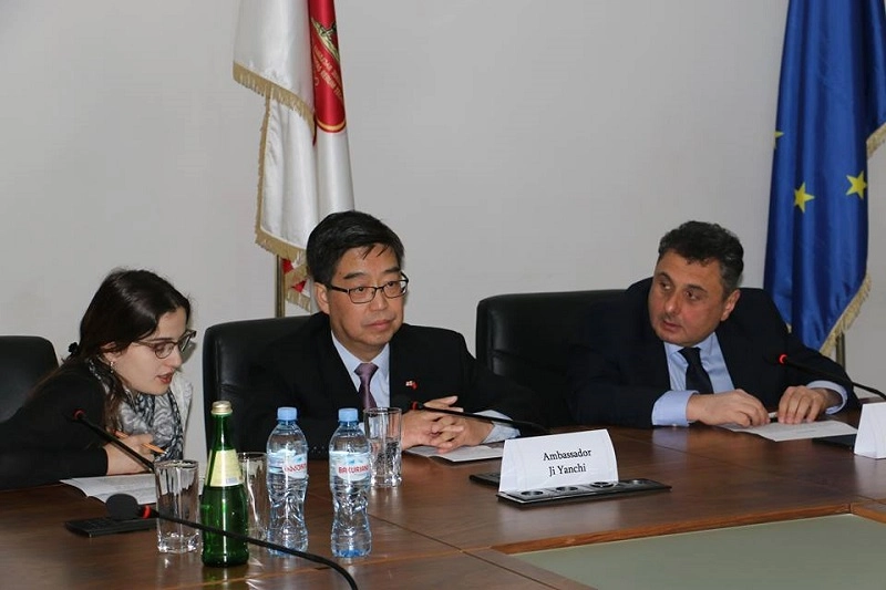 ჩინეთის ელჩი საქართველოს ტექნიკურ უნივერსიტეტში