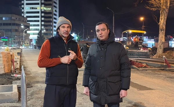 წერეთლის გამზირზე საგზაო სამუშაოები 24-საათიან რეჟიმში მიმდინარეობს - კახა კალაძე