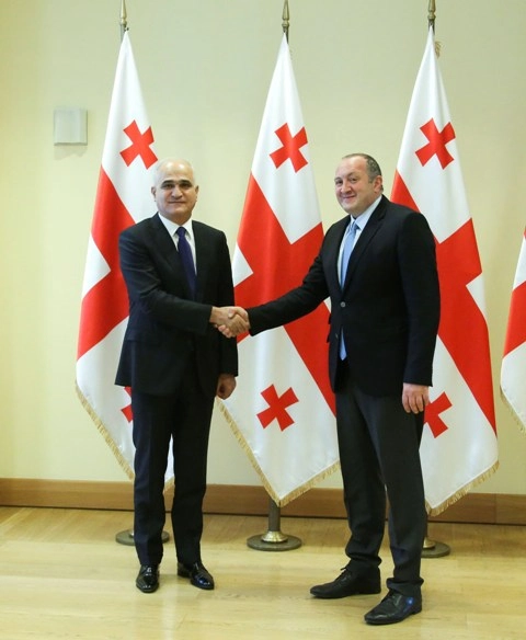 გიორგი მარგველაშვილი აზერბაიჯანის რესპუბლიკის ეკონომიკის მინისტრ შეხვდა