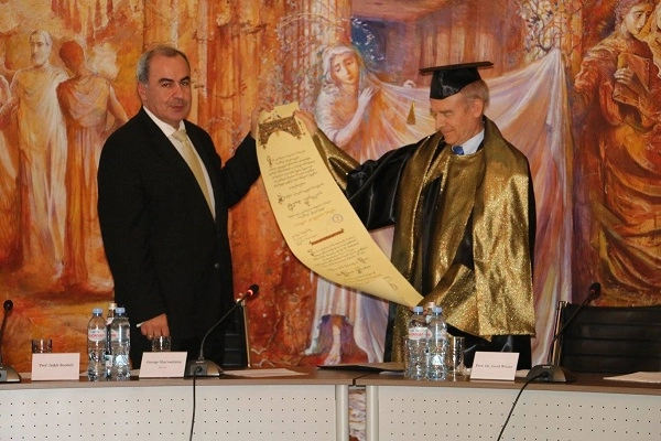  ბრემენის უნივერსიტეტის პროფესორს გერდ ვინტერს თსუ-ს საპატიო დოქტორის წოდება მიენიჭა