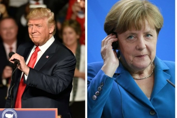 ტრამპი მერკელს დღეს შეხვდება