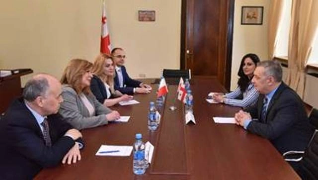 გიორგი ვოლსკი პოლონეთის რესპუბლიკის სეიმის წევრს შეხვდა