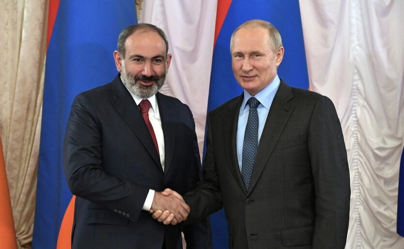 ფაშინიანმა პუტინს დახმარების თხოვნით მიმართა