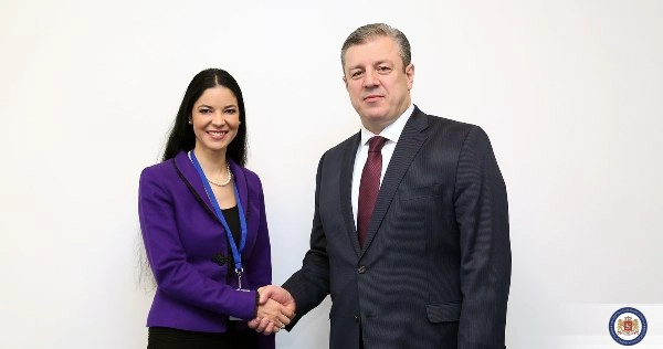 გიორგი კვირიკაშვილი ანა ბირჩალს შეხვდა