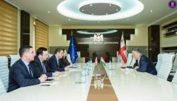 ირაკლი შოთაძე საქართველოში უნგრეთის ელჩს შეხვდა