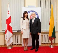 ლიტვაში საქართველოს საპატიო საკონსულო გაიხსნა